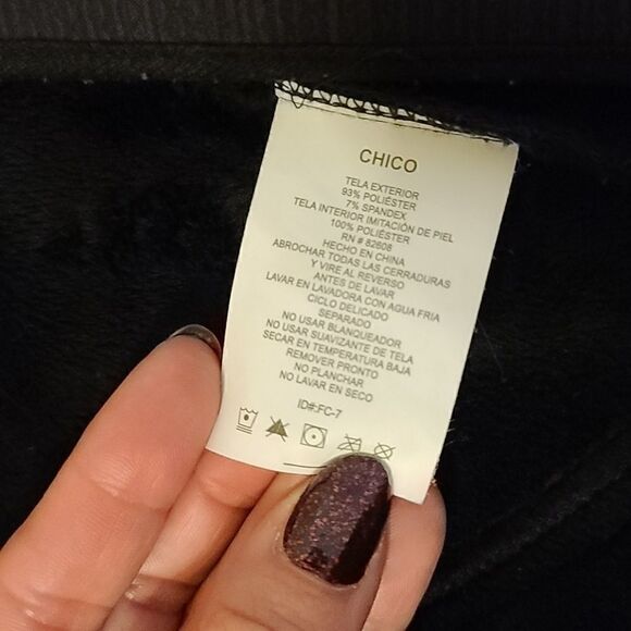 Free Country black fur lined weather proof jacket - Picture 8 of 16